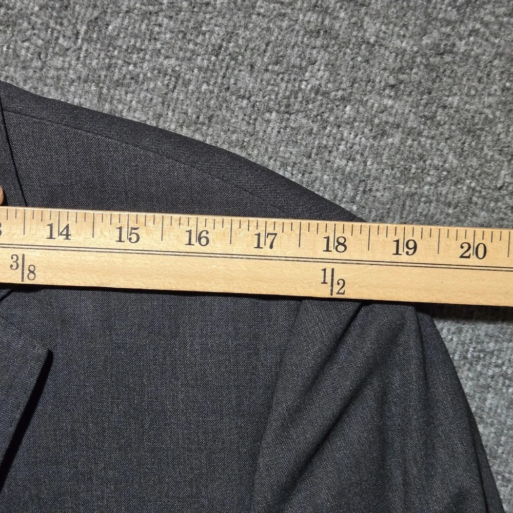 Brooks Brothers Milano Reda Brookscool Unstructured Blazer Charcoal Gray Sz 40S